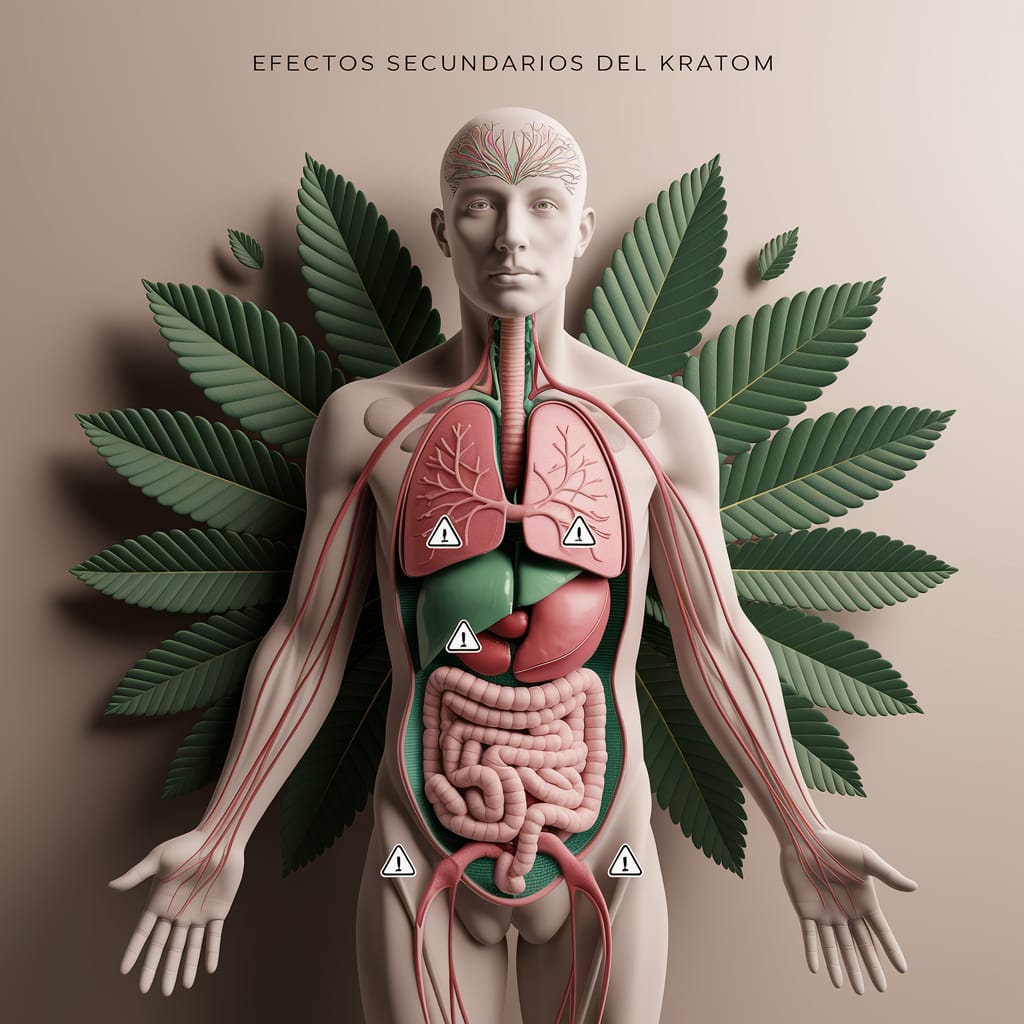 Efectos secundarios del Kratom: guía completa sobre su seguridad y riesgos