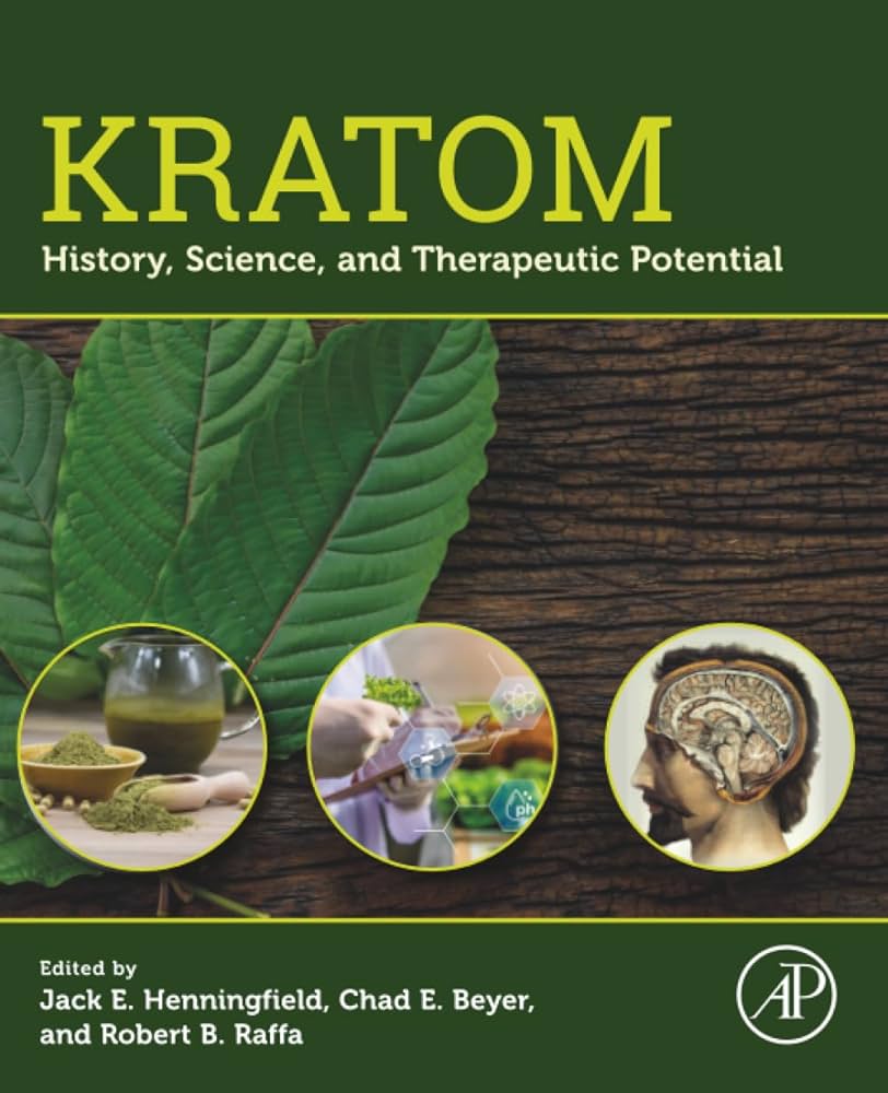 Portada del libro "Kratom: historia, ciencia y potencial terapéutico"